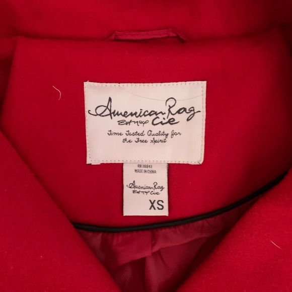 Red American Rag coat - Picture 2 of 3